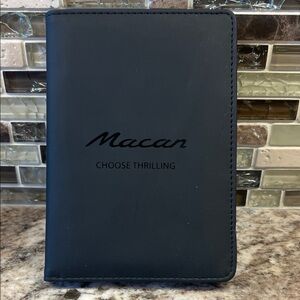 Porsche Macan Leather Passport Holder